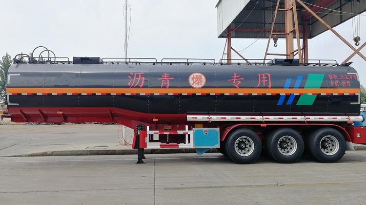 Tri Axle Bitumen Tank Trailer Manufacturer