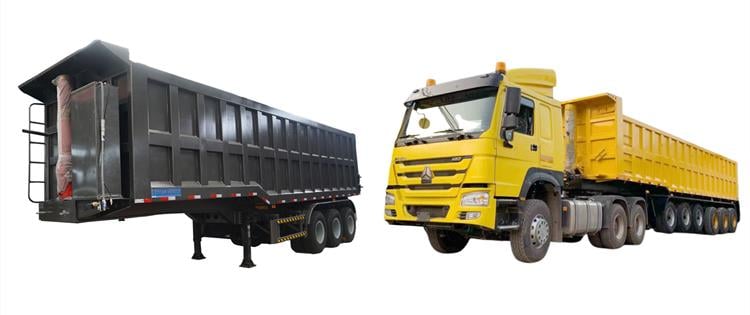 Tipper Trailer Hydraulic Lift System Composition and Operation Precautions - How Much is the Cost of Tipping Trailer?