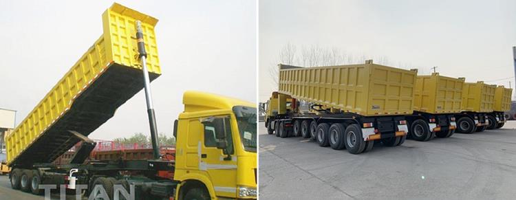 Tipper Trailer Hydraulic Lift System Composition and Operation Precautions - How Much is the Cost of Tipping Trailer?