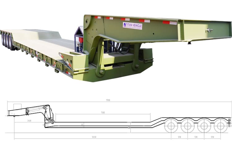 What are the characteristics of a detachable gooseneck trailer?