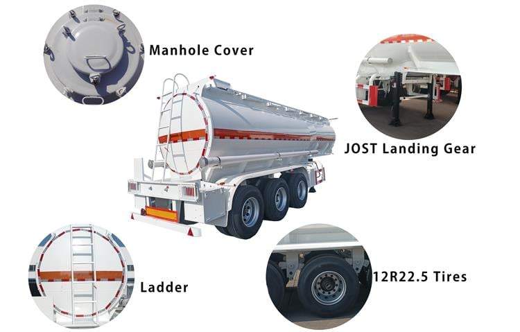 22CBM Sulfuric Acid Tanker for Sale In Zimbabwe