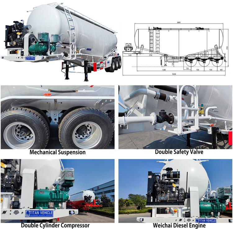 Best Cement Tanker Trailer for Sale In 