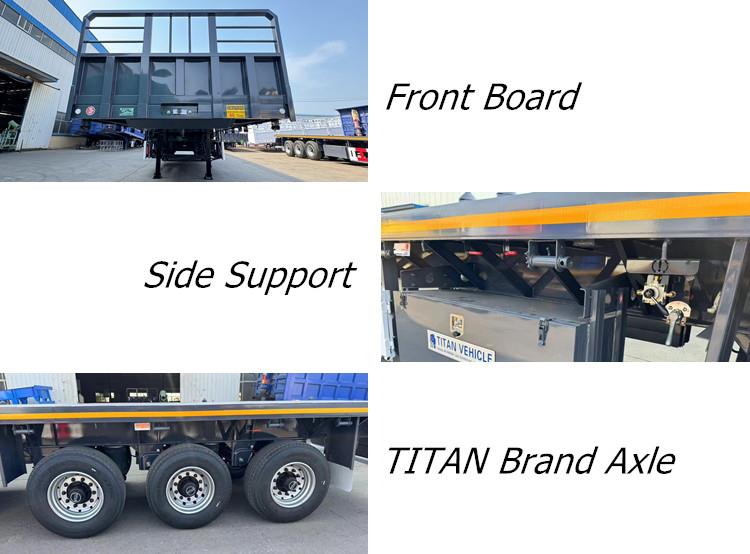 Customer Visiting TITAN's Guangzhou Office for Tri Axle Flatbed Trailer