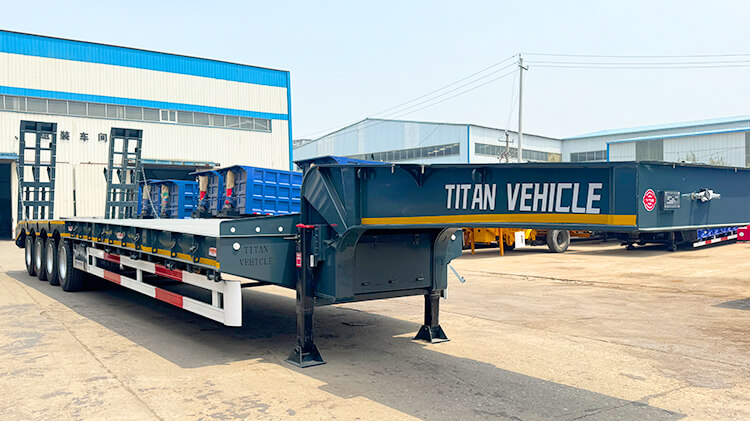 100 ton Low Bed Trailer Price in Namibia