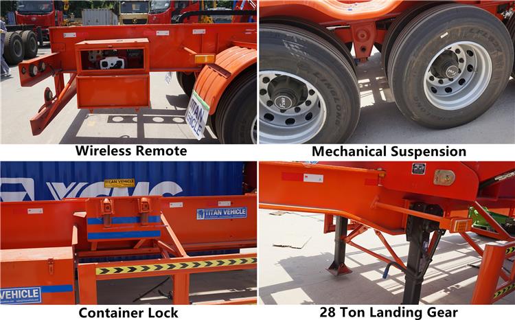 40ft Side Lifter Trailer for Sale In Senegal and Tanzania