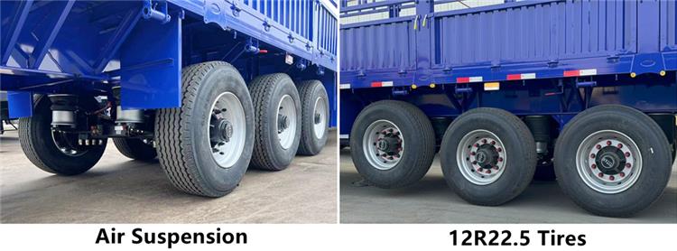 TITAN Fence Semi Trailer for Sale In Tanzania 