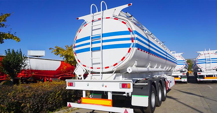 3 Axle Fuel Tanker Trailer for Sale in Zambia