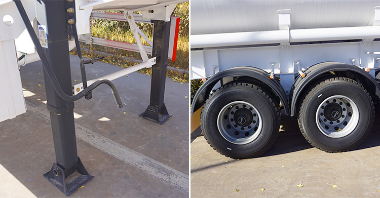 3 Axle Fuel Tanker Trailer for Sale in Zambia