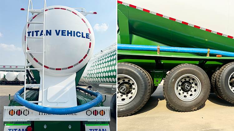 3 Axle Bulk Cement Tanker Trailer for Sale in 