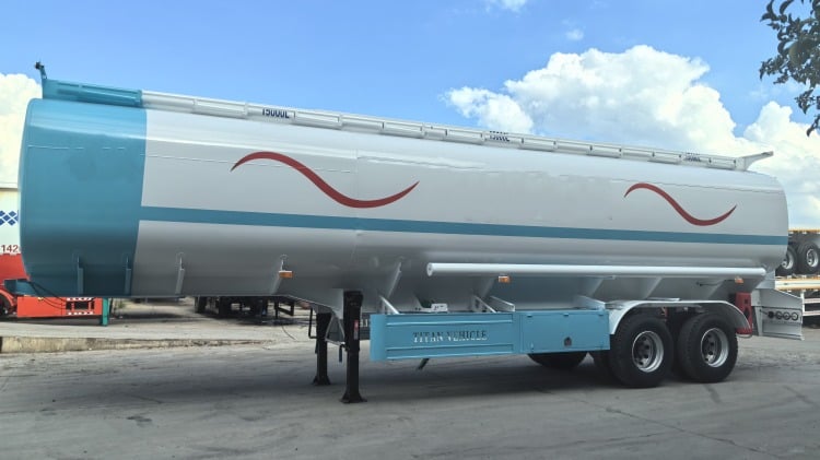 Congo Customer Come To TITAN Vehicle To Buy Diesel Tanker Trailer For Sale