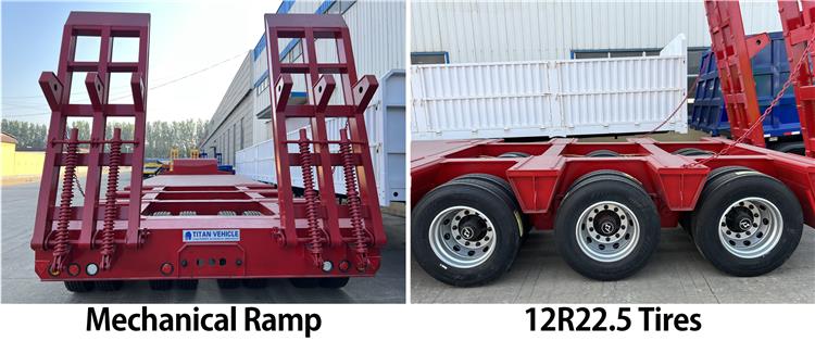 3 Line 6 Axle Low Loader Trailer for Sale In Ghana