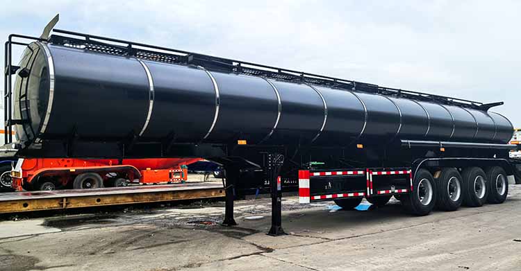 4 Axle Bitumen Tanker Trailer for Sale in Guyana