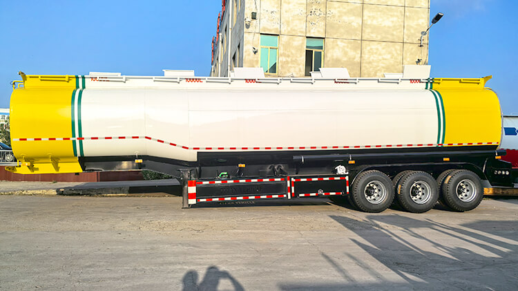 5 Compartment Fuel Tanker Trailer for Sale in Nigeria
