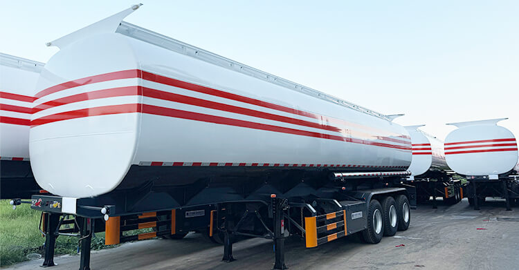 45000 Liters Fuel Tanker Trailer for Sale in Uganda