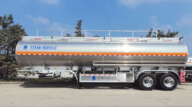 40000 Liters Petrol Tanker Trailer for Sale in Namibia
