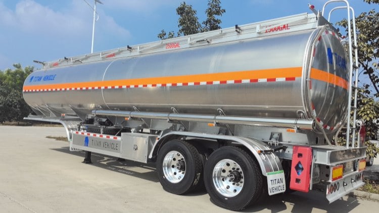 40000 Liters Petrol Tanker Trailer for Sale in Namibia