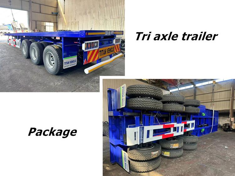 TITAN Vehicle Tri Axle Trailer for Sale in Kenya