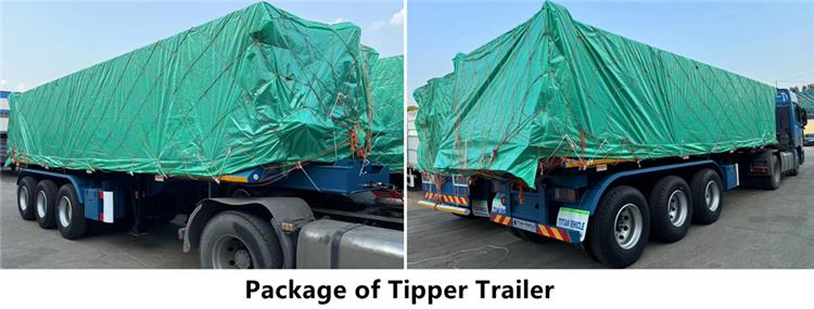 60 Ton Tipper Trailer for Sale In Senegal - TITAN VEHICLE