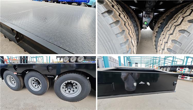 80 Ton Low Bed Trailer for Sale In Tanzania