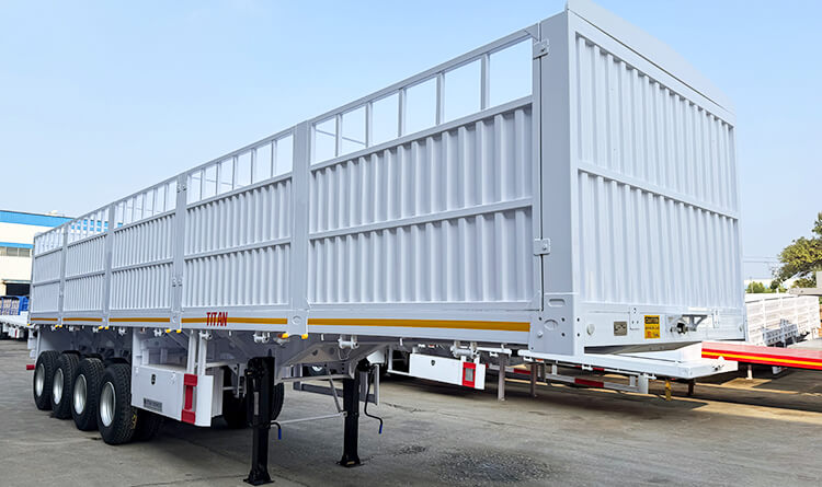 4 Axle Fence Cargo Trailer for Sale in Costa Rica