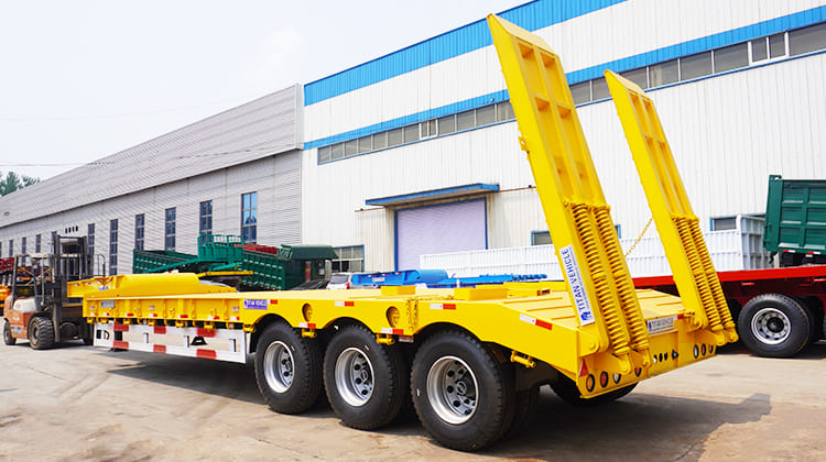 3 Axle Low Bed Trailers for Sale in Tanzania