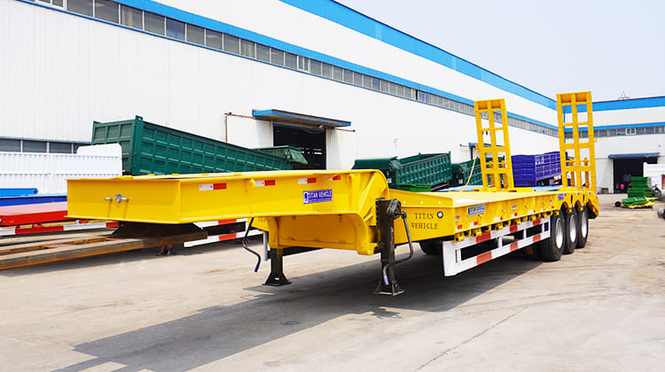 3 Axle Low Bed Trailers for Sale in Tanzania