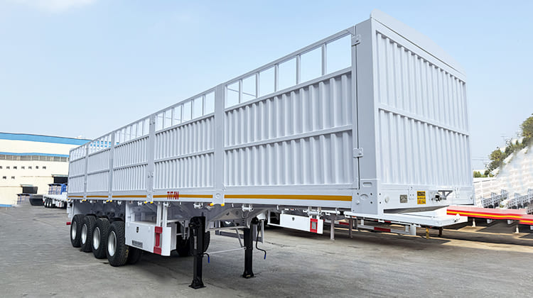 3 Axle Fence Trailer for Sale in Ghana
