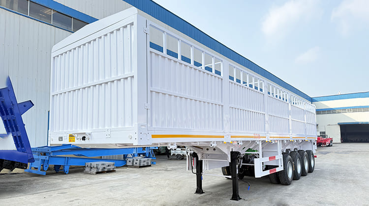 3 Axle Fence Trailer for Sale in Ghana