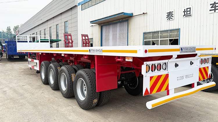 40 Ft Flatbed Trailer for Sale in Saudi Arabia