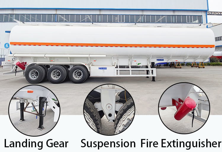 42000 Liters Fuel Tanker Trailer for Sale in 