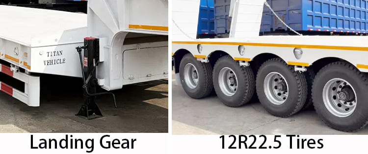 100 Ton Low Bed Trailer for Sale in Congo