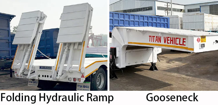100 Ton Low Bed Trailer for Sale in Congo
