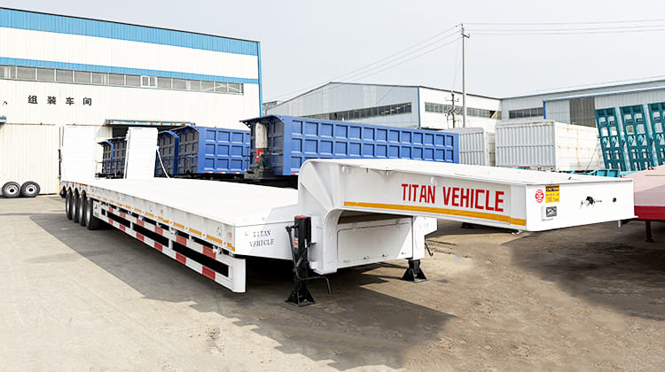 100 Ton Low Bed Trailer for Sale in Congo