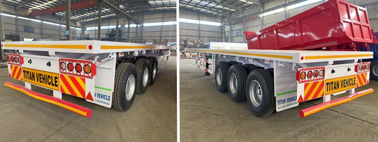 TITAN Vehicle Flat Body Trailer for Sale in Ghana