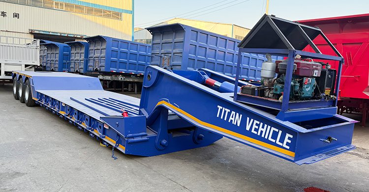 3 Axle Detachable Gooseneck Trailer for Sale in Nigeria