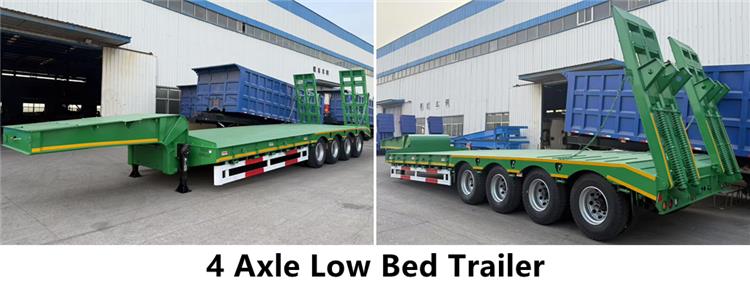 TITAN 4 Axle Low Bed Trailer for Sale In Guyana