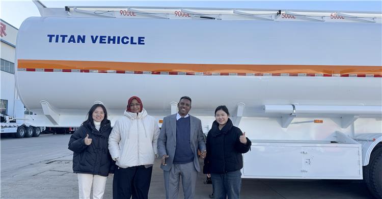3 Axle Fuel Tanker Trailer for Sale In Sudan
