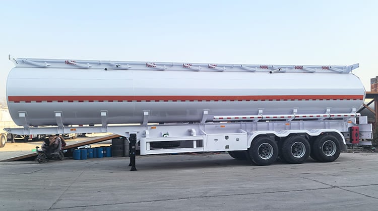 45000 Liters Fuel Tanker Trailer for Sale in Zambia
