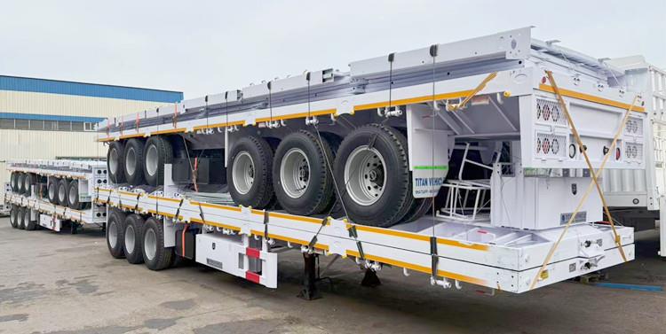 60 Ton Fence Semi Cargo Trailer for Sale in Senegal
