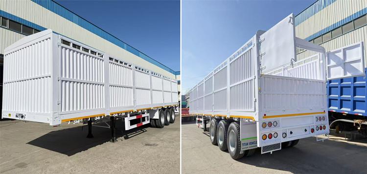 60 Ton Fence Semi Cargo Trailer for Sale in Senegal