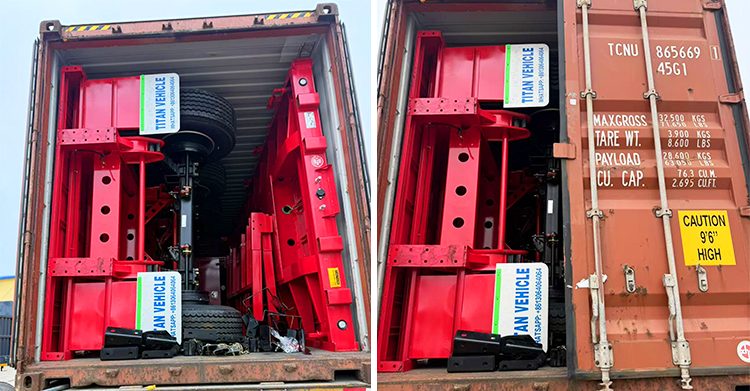 3 Axle 40 Ft Flatbed Trailer for Sale in Cameroon