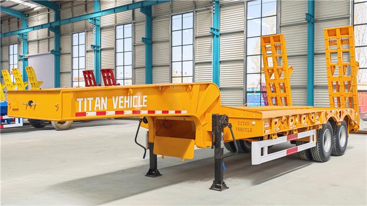 2 Axle 50 Ton Lowbed Trailer for Sale In Ghana