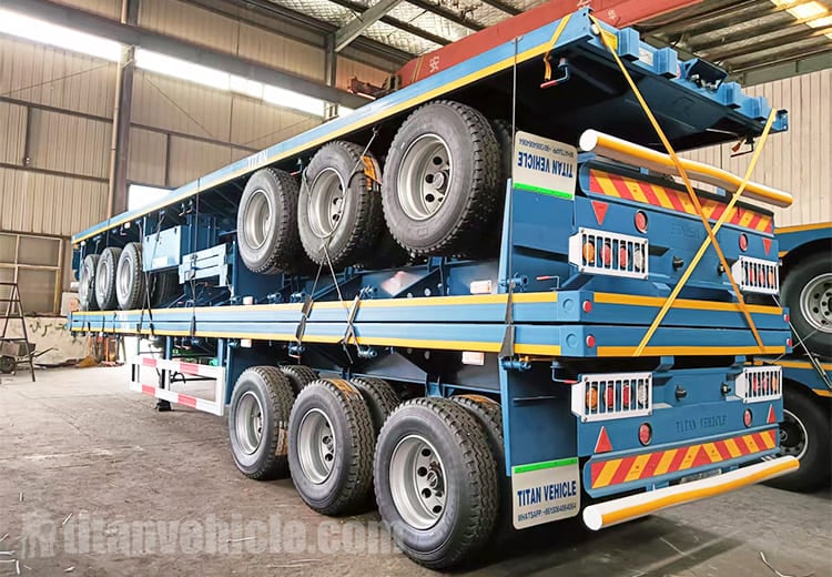 40 Ft Flatbed Semi Trailer for Sale in Tanzania 40 Ft Flatbed Semi Trailer for Sale in Tanzani 40 Ft Flatbed Semi Trailer for Sale in Tanzania