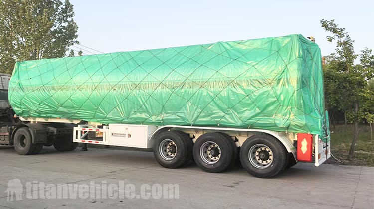 45000 Liters Fuel Tanker Trailer for Sale in Uganda