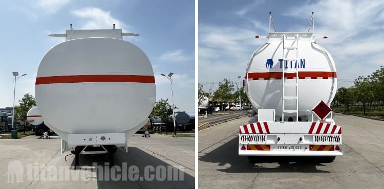45000 Liters Fuel Tanker Trailer for Sale in Uganda