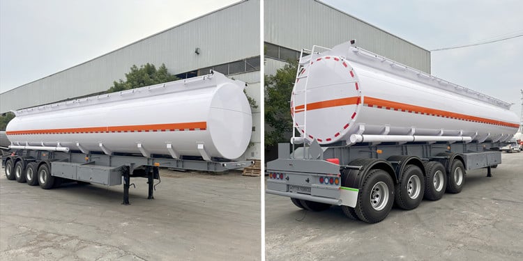4 Axle Fuel Tanker Trailer for Sale in Guinea