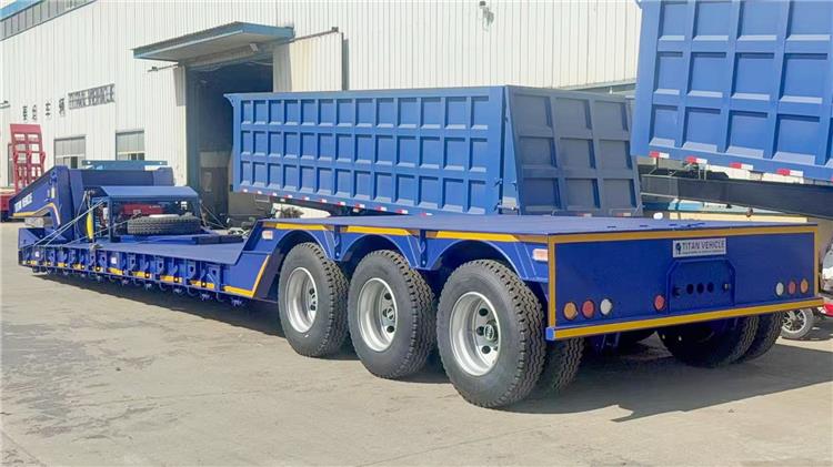 3 Axle 80 Ton Lowboy Trailer for Sale In Nigeria Lagos