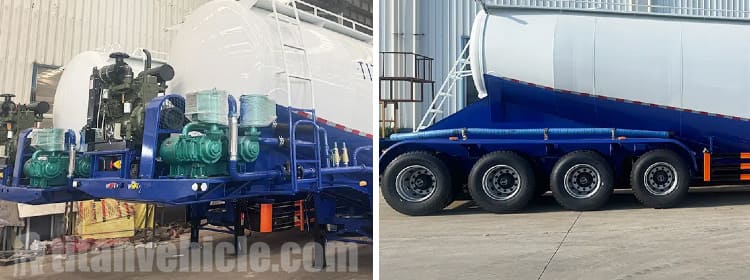 4 Axle Dry Bulk Tanker Trailer for Sale in Jamaica