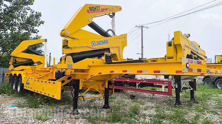 37 Ton Container Side Loader Trailer for Sale in Congo
