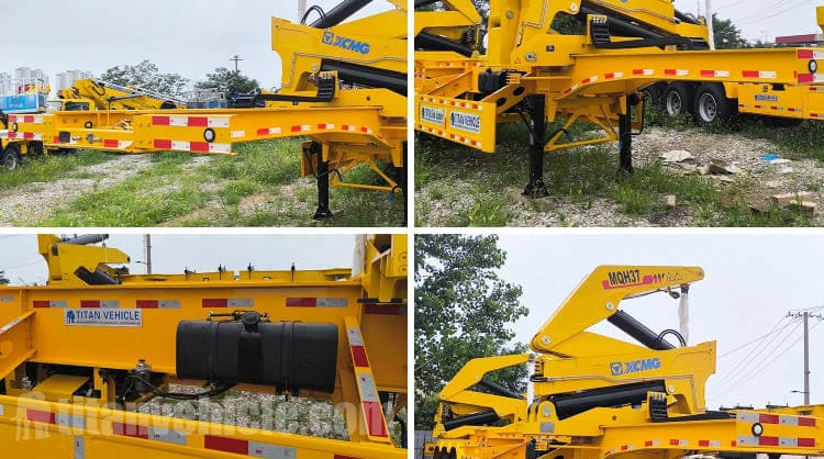 37 Ton Container Side Loader Trailer for Sale in Congo